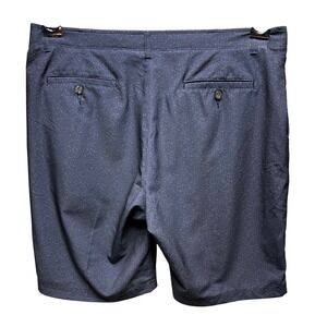 Pebble Beach Golf Shorts Mens 38 Navy Blue Performance Athleisure Gorpcore